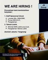 Loker Jakarta Barat Hari Ini Paruh Waktu